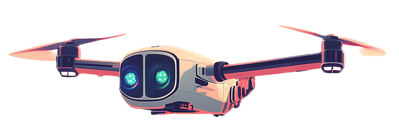 Network surveillance drone